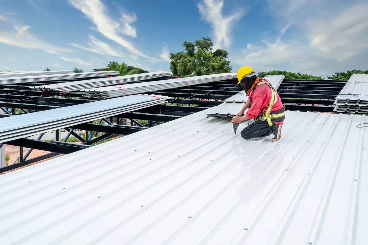 Commercial roofing project 1